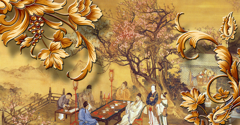 上海欧式雕花壁画